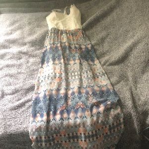 ❤️maxi dress with mini underpayment